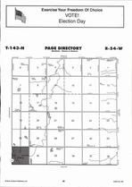 Page Township, Elm River, Directory Map, Cass County 2007